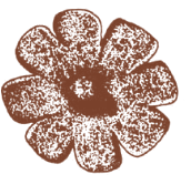 Historic engraved floral rosette
