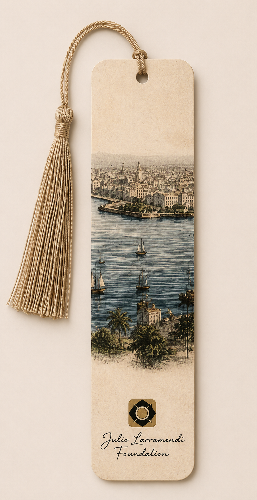 Marcador con borla · La Bahía de La Habana