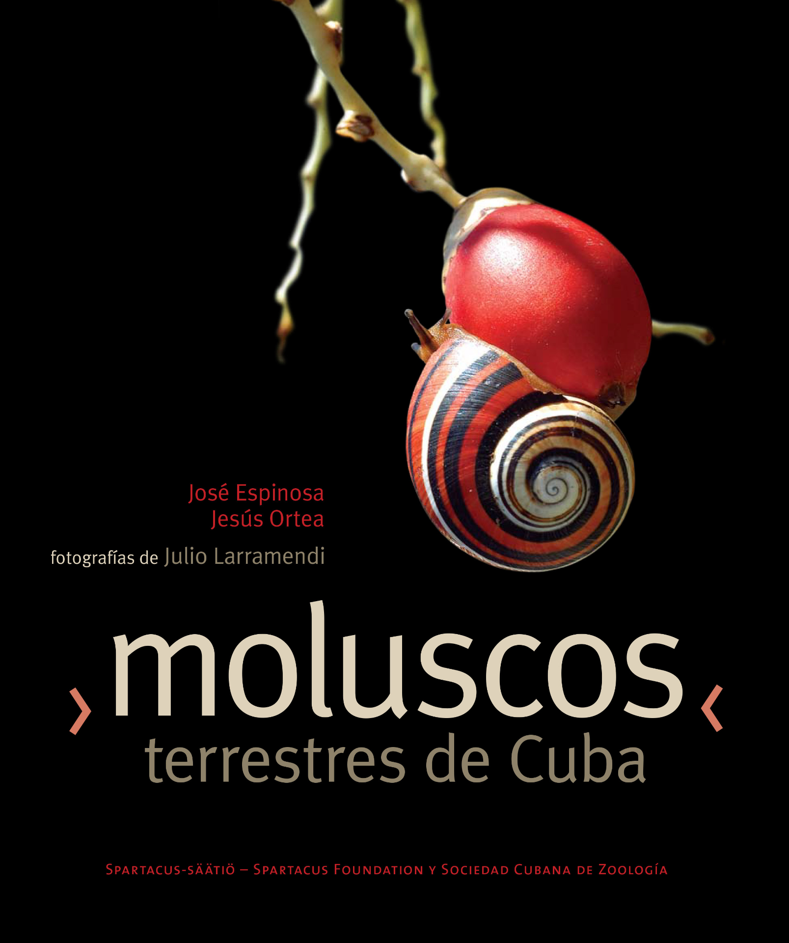 Portada · Moluscos terrestres de Cuba