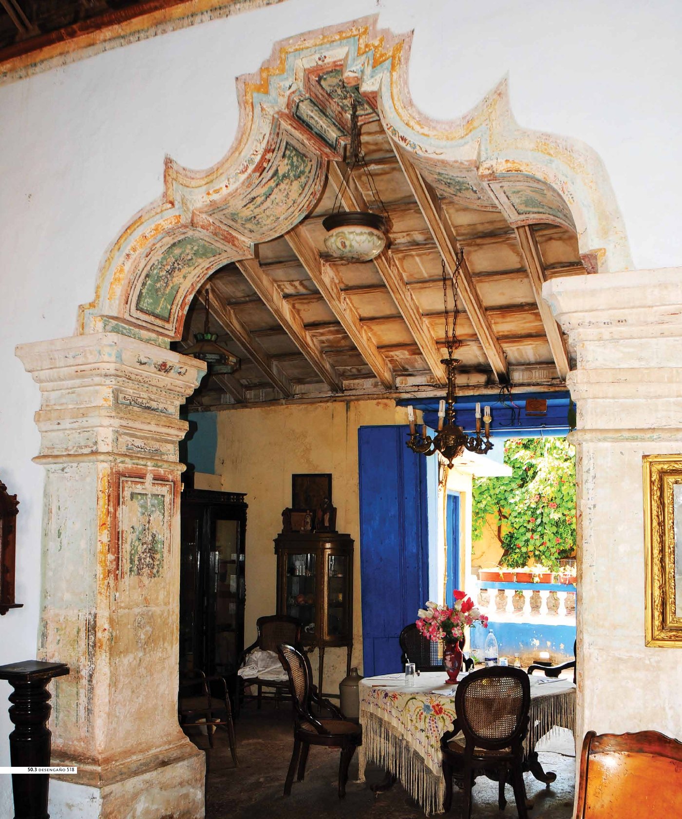 Ornamento arquitectónico en Trinidad
