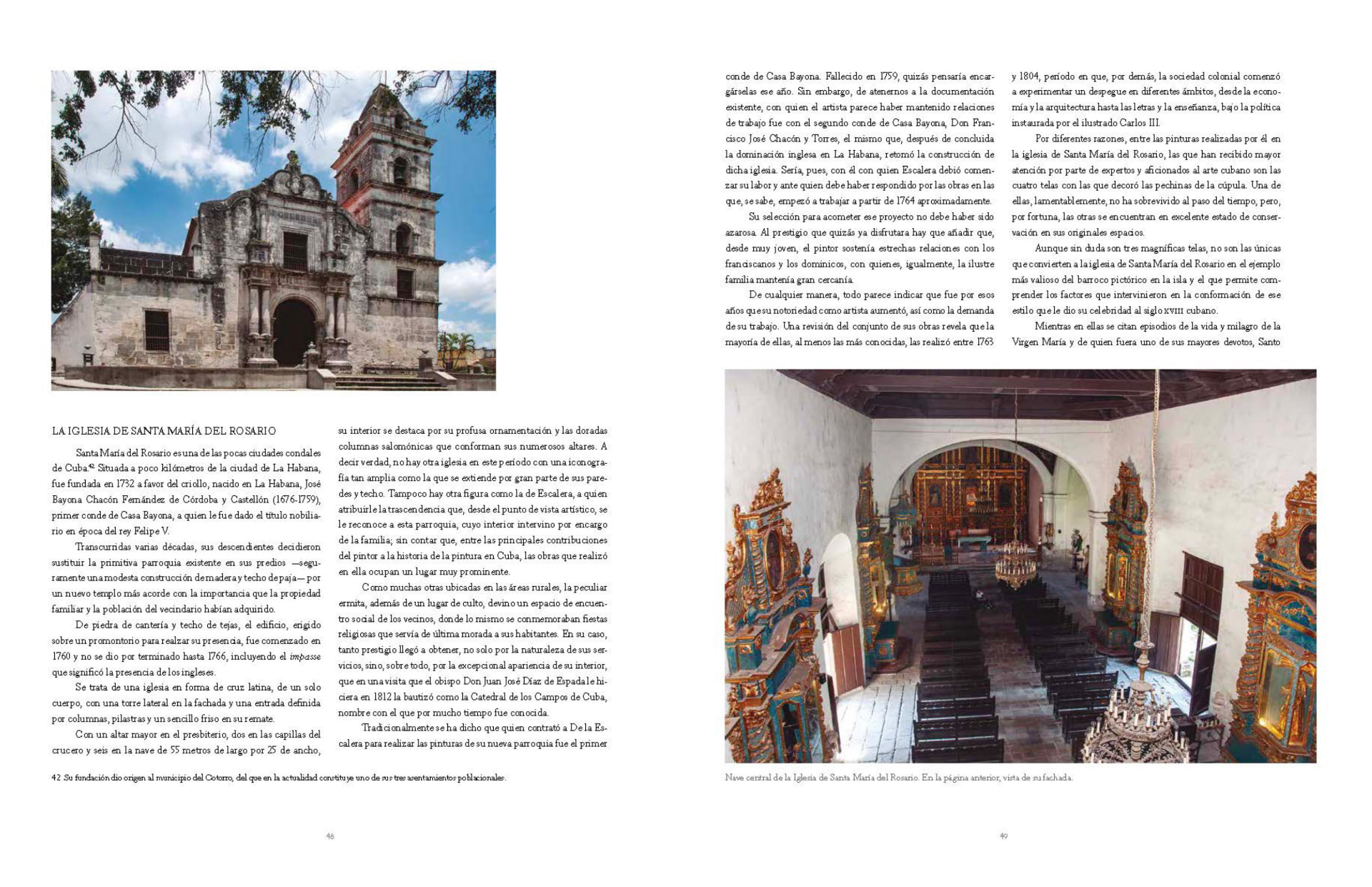 La iglesia de Santa María del Rosario y su patrimonio pictórico.